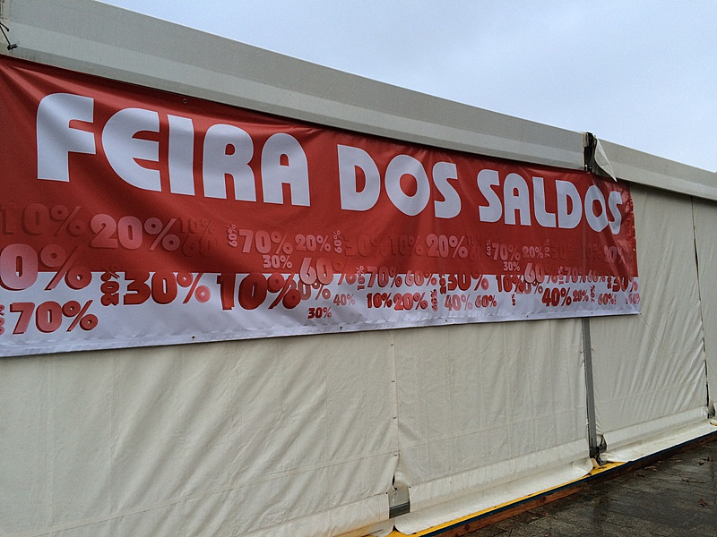 Feira dos Saldos em Ponte da Barca, Janeiro de 2015