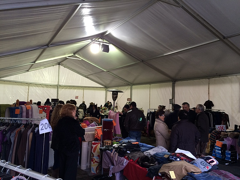 Feira dos Saldos em Ponte da Barca, Janeiro de 2015