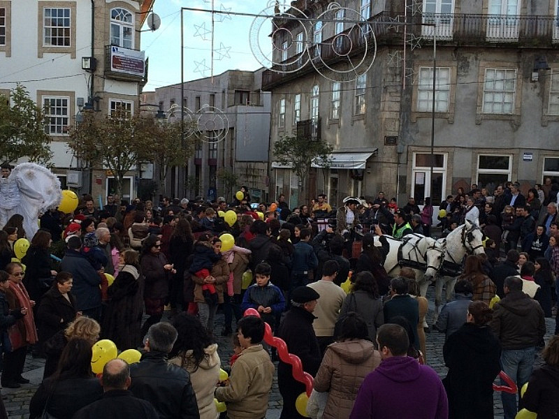 Chegada do Pai Natal a Arcos de Valdevez 2014