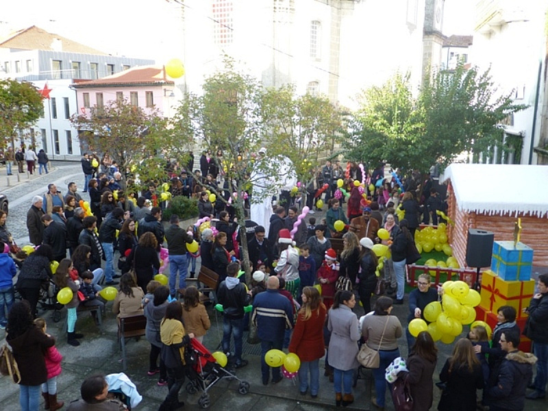 Chegada do Pai Natal a Arcos de Valdevez 2014