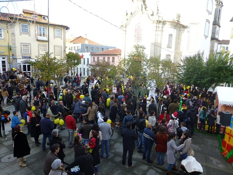 Chegada do Pai Natal a Arcos de Valdevez 2014