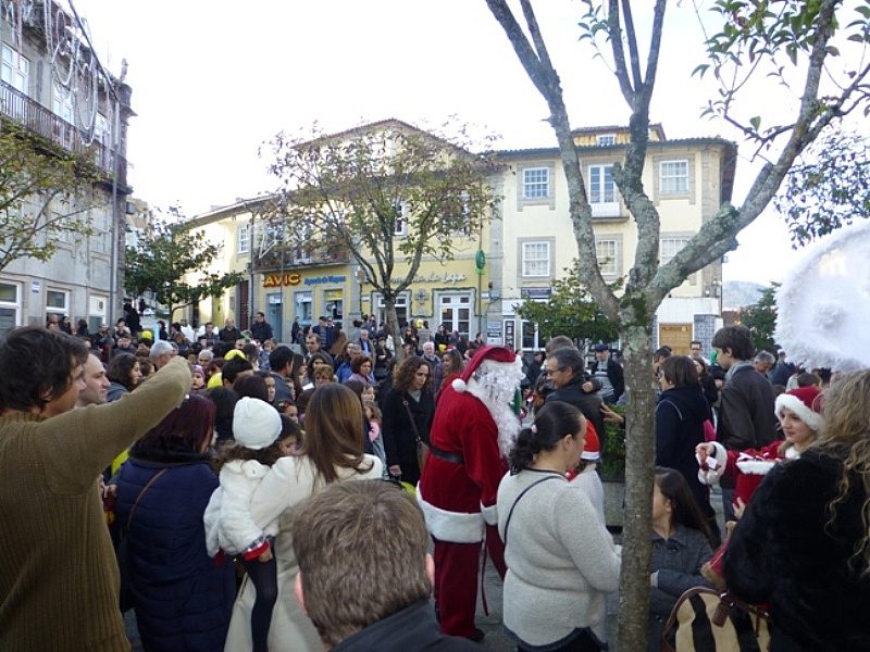 Chegada do Pai Natal a Arcos de Valdevez 2014