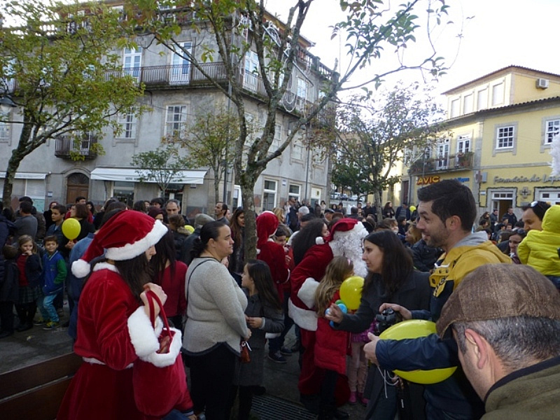 Chegada do Pai Natal a Arcos de Valdevez 2014