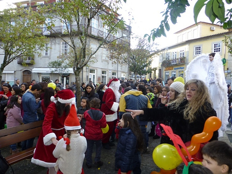 Chegada do Pai Natal a Arcos de Valdevez 2014