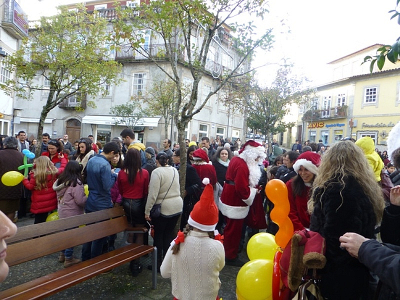 Chegada do Pai Natal a Arcos de Valdevez 2014