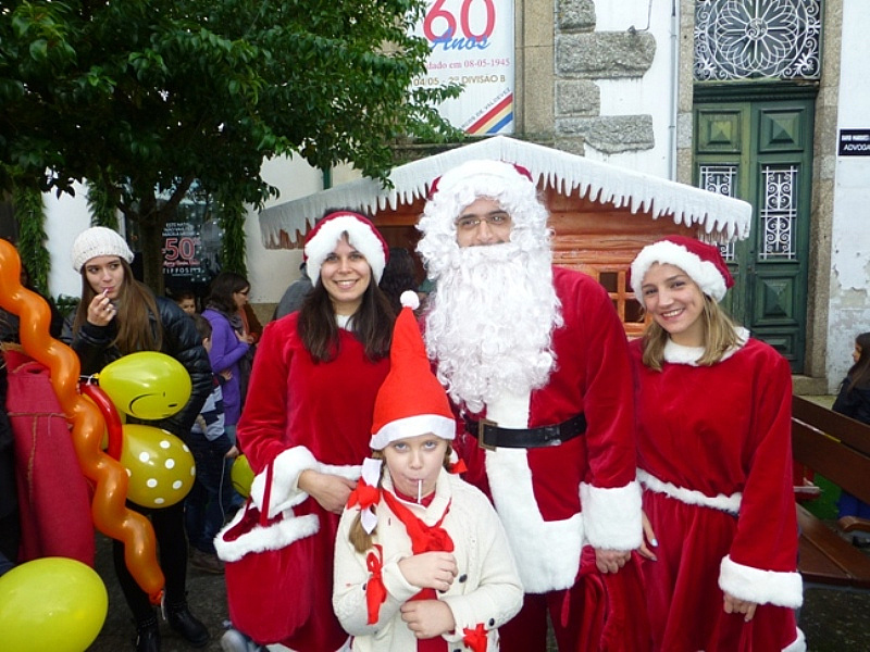 Chegada do Pai Natal a Arcos de Valdevez 2014